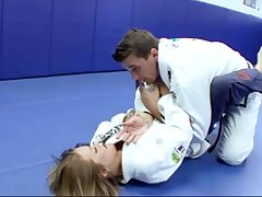 Young karate enthusiast indulges in kinky sexual activities with her trainer